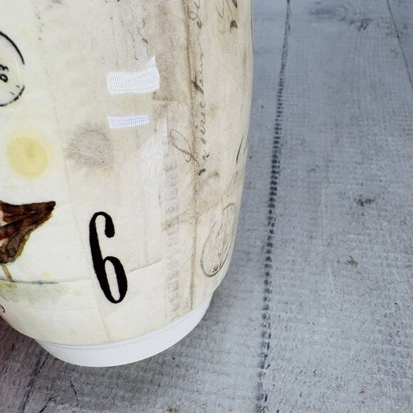 2010 Williams Sonoma 12 DAYS OF CHRISTMAS Multimotif Black Numbers 5/6 Cup Mug - Picture 14 of 16